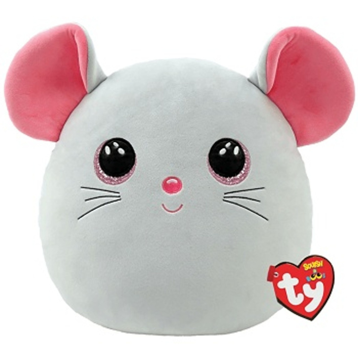 TY Squish a Boos – Plyšová myška 22 cm