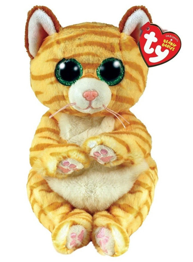 TY Beanie Babies - Plyšová mačka 15 cm