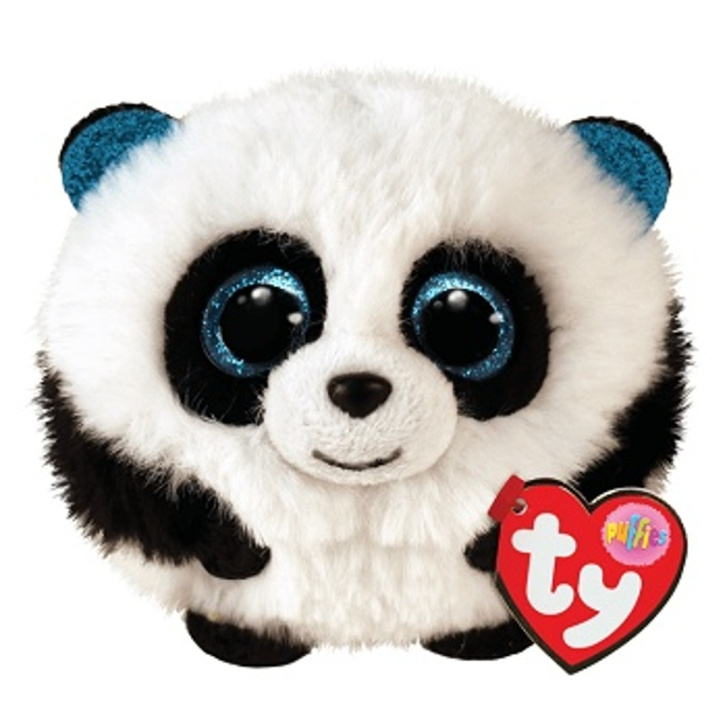 TY Puffies - Plyšová panda 8 cm
