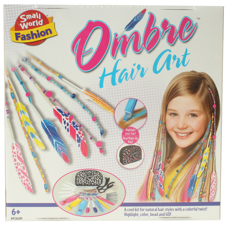 Ombre kreatívne vlasy