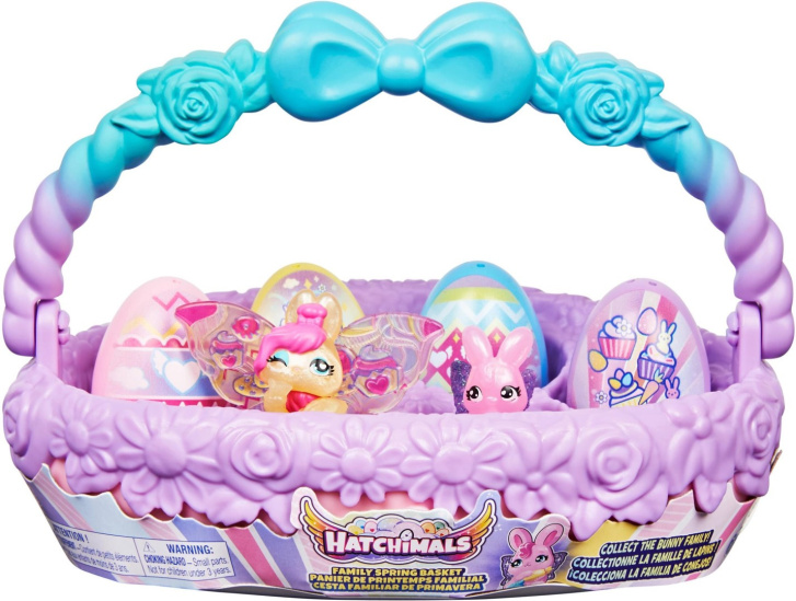 Hatchimals - Zvieratká v košíku