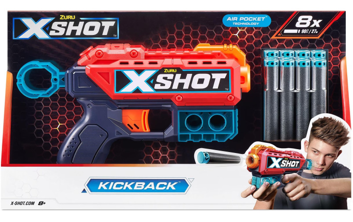 Zuru X Shot – Kickback