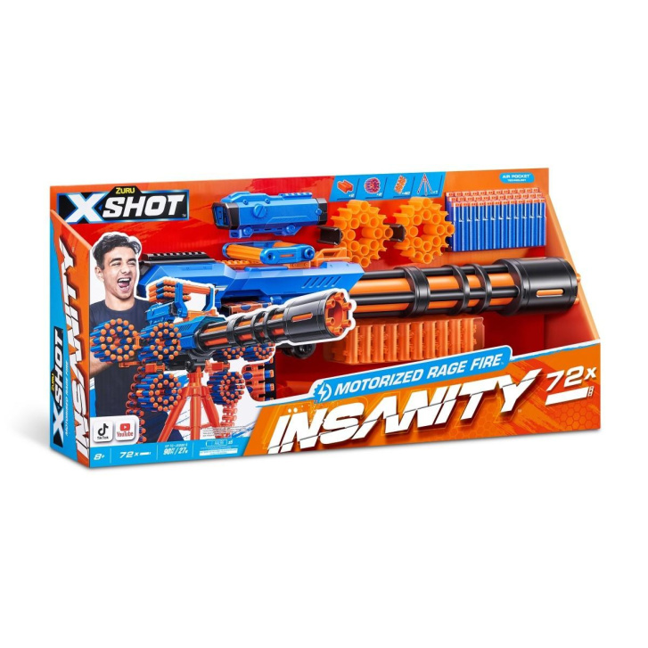 Zuru X-Shot – Motorized Rage Fire