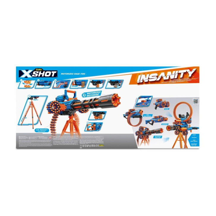 Zuru X-Shot – Motorized Rage Fire