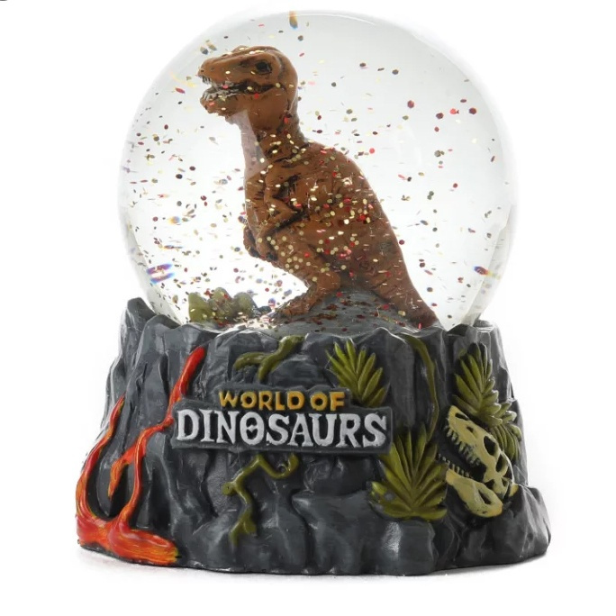 Snehová guľa – Dinosaurus