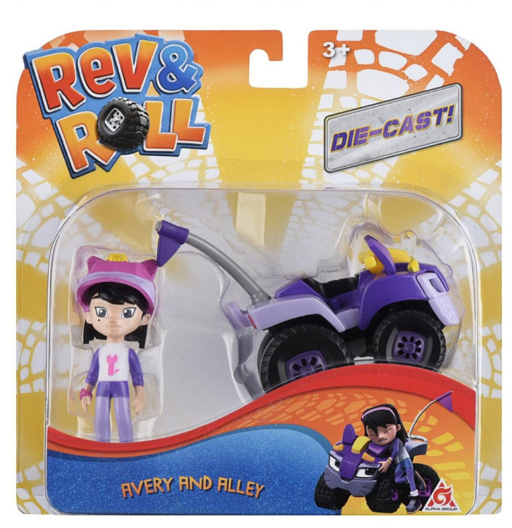 REV&ROLL – Vozidlo s figúrkou