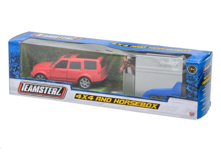 Teamsterz – Jeep s prívesom pre koňa