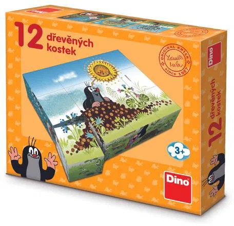 Krtko - Drevené kocky