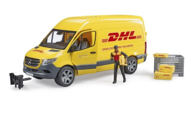Bruder – Sprinter DHL s vodičom