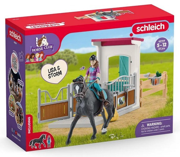 Schleich - Lisa a kôň Storm 42709