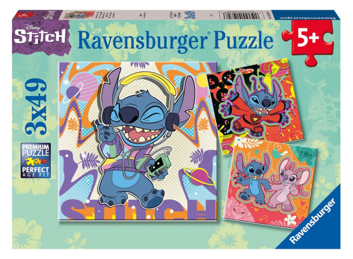 Puzzle 3x49 -  Stitch