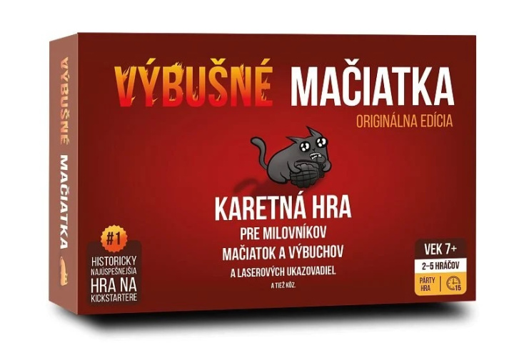 Hra – Výbušné Mačiatka