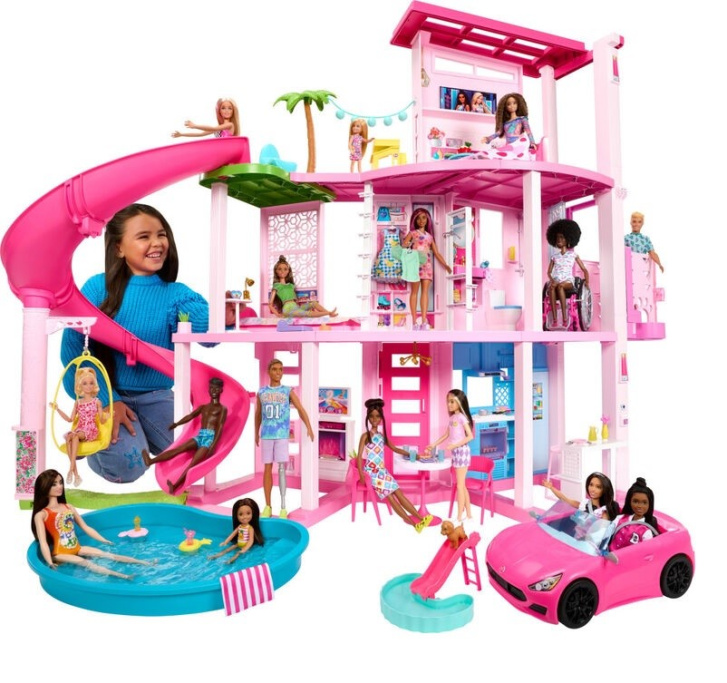 Barbie – Dom s bazénom