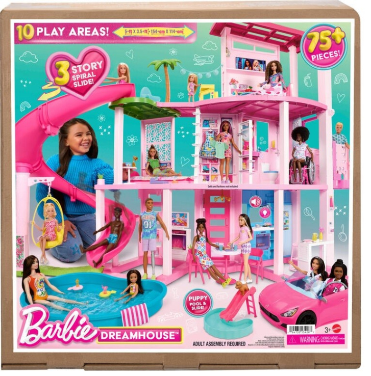 Barbie – Dom s bazénom