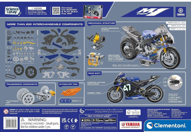 Mechanické laboratórium –  Motorka Yamaha M1 VZR