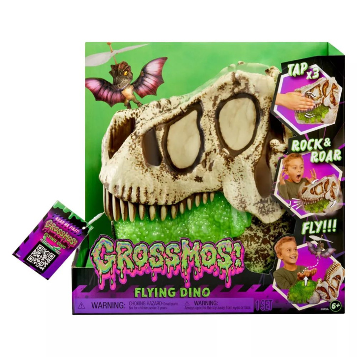 Grossmos! – Modrý lietajúci dinosaurus