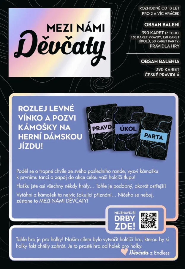 Hra – Medzi nami dievčatami