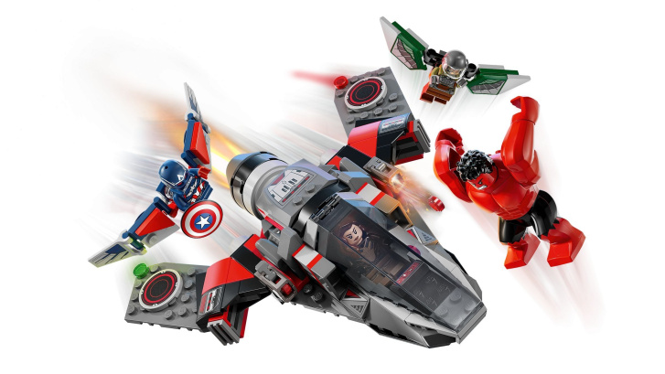 76292 Lego Marvel – Súboj: Kapitán Amerika vs. Red Hulk