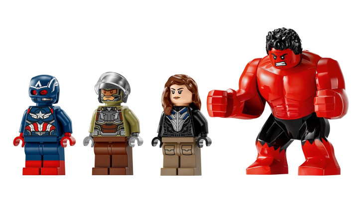76292 Lego Marvel – Súboj: Kapitán Amerika vs. Red Hulk