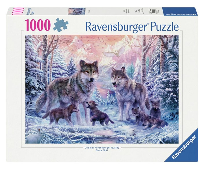 Puzzle 1000 – Arktickí vlci