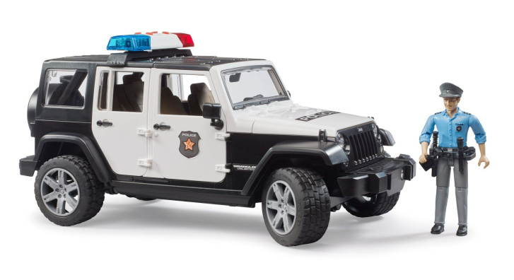 Bruder – Policajný Jeep Wrangler Rubicon