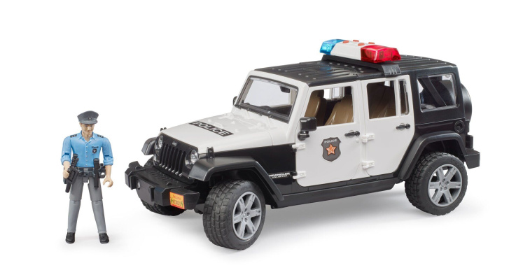 Bruder – Policajný Jeep Wrangler Rubicon