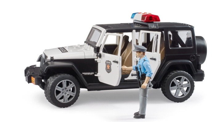 Bruder – Policajný Jeep Wrangler Rubicon