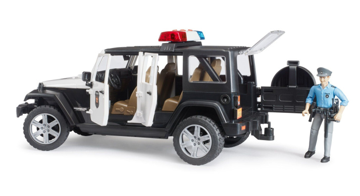 Bruder – Policajný Jeep Wrangler Rubicon