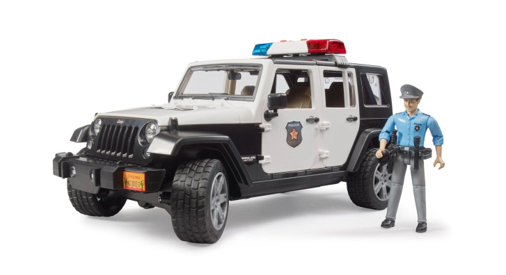 Bruder – Policajný Jeep Wrangler Rubicon