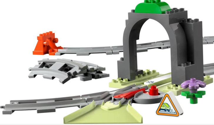 10425 Lego Duplo – Železničný tunel a koľajnice – rozširujúca súprava