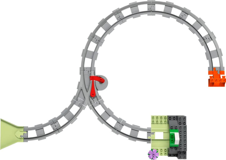 10425 Lego Duplo – Železničný tunel a koľajnice – rozširujúca súprava