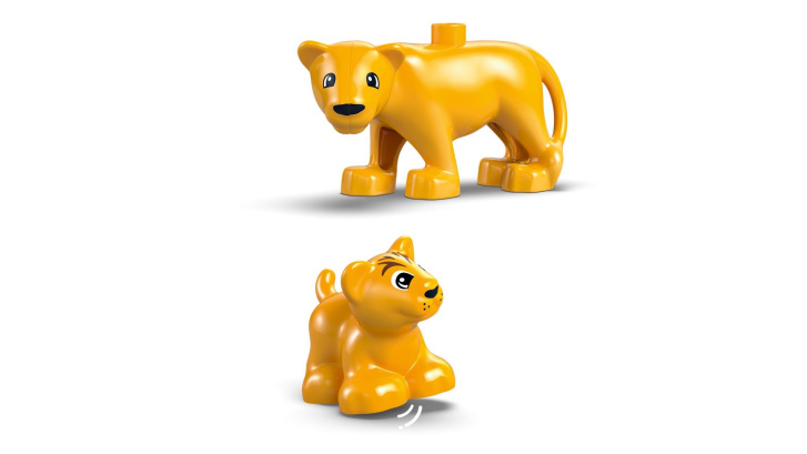 10442 Lego Duplo – Rodinky divokých zvierat: Tučniaky a levy