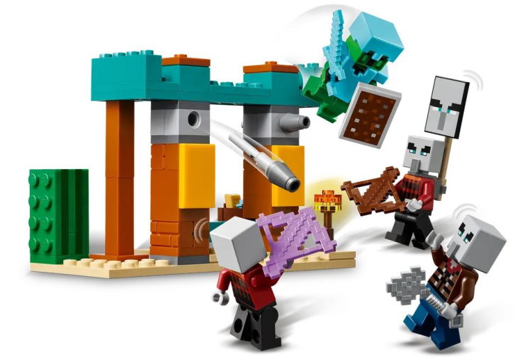 21267 Lego Minecraft – Púštna hliadka záškodníkov