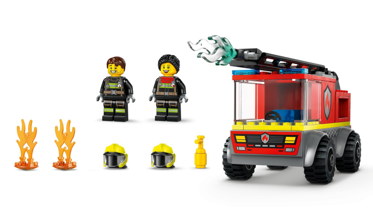 60463 Lego City – Hasičské auto s rebríkom