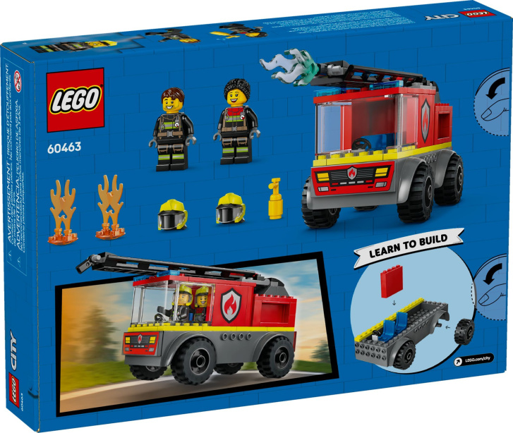 60463 Lego City – Hasičské auto s rebríkom