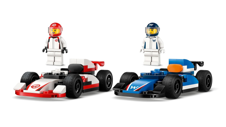 60464 Lego City – Pretekárske autá F1® Williams Racing a Haas F1®