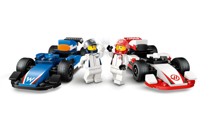 60464 Lego City – Pretekárske autá F1® Williams Racing a Haas F1®