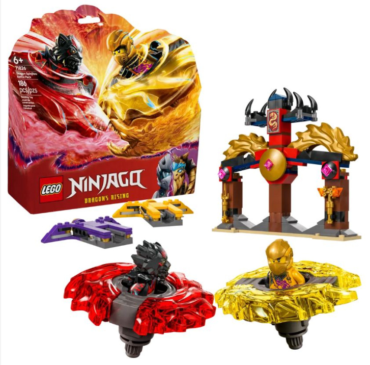 71826 Lego Ninjago – Bojový balíček dračieho Spinjitzu