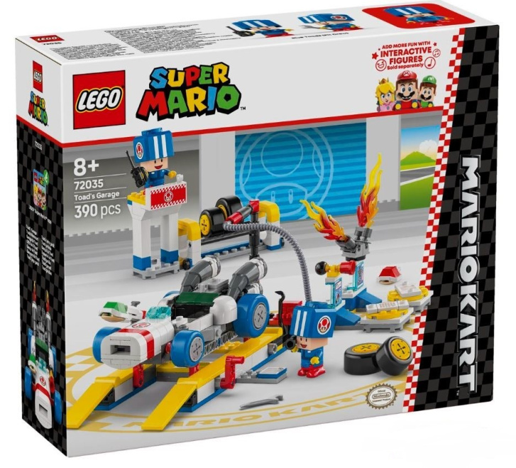 72035 Lego Super Mario – Toad a jeho garáž