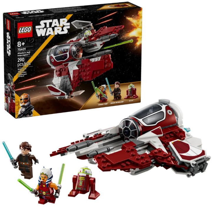 75401 Lego Star Wars – Ashoka a jediská stíhačka Interceptor™