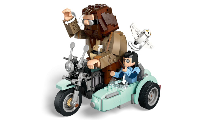 76443 Lego Harry Potter – Hagrid™ a Harry na motorke