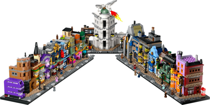76444 Lego Harry Potter – Čarodejnícke obchody v Šikmej uličke