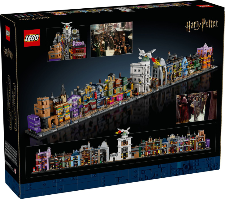 76444 Lego Harry Potter – Čarodejnícke obchody v Šikmej uličke