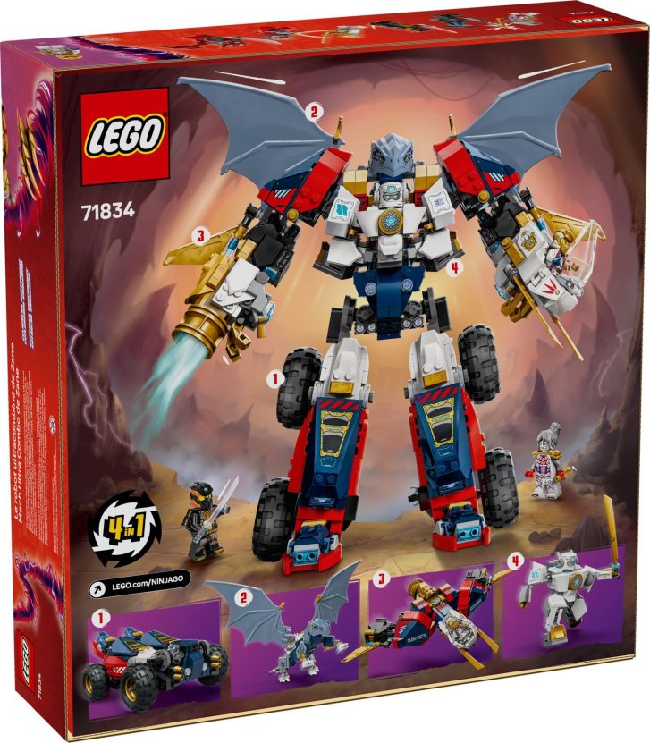 71834 Lego Ninjago – Zaneov ultrakombo robot