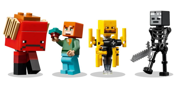 21266 Lego Minecraft – Lávová bitka v Netheri