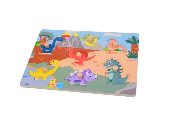 Drevené puzzle – Dinosaury