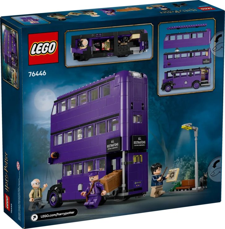76446 Lego Harry Potter – Dobrodružstvo v Rytierskom autobuse