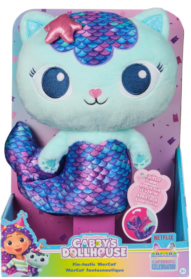 Gabby's Dollhouse -  Plyšová mačka 23 cm