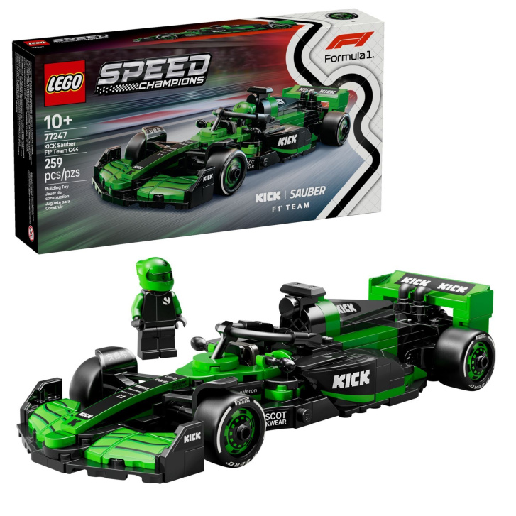 77247 Lego Speed Champions – Pretekárske auto KICK Sauber F1® Team C44
