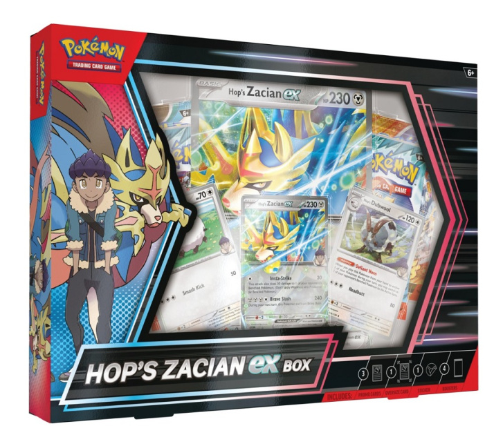 Pokémon TCG: Hop´s Zacian ex Box